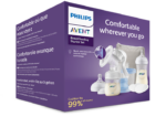 Начален комплект за кърмене с ръчна помпа за кърма Philips Avent Natural Motion  SCF430/16 - Image 2
