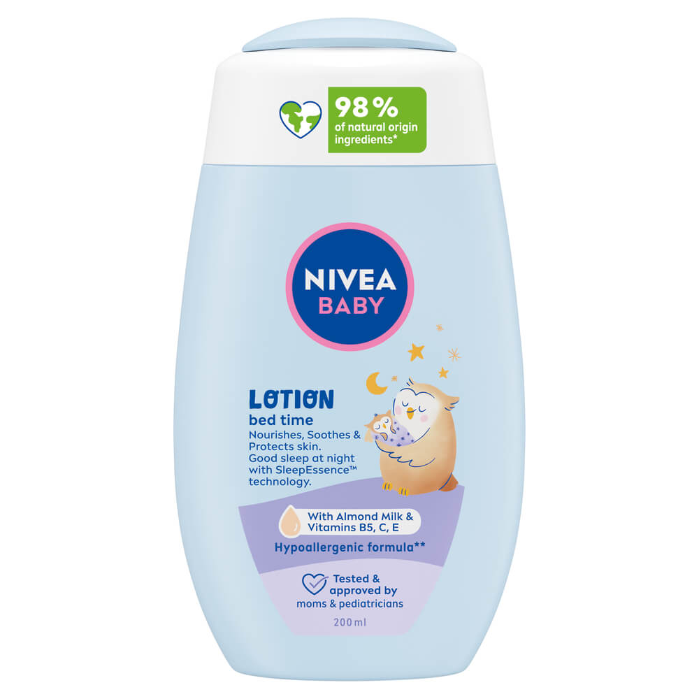 nivea-baby-bed-time-losion-za-tjalo-200-ml.jpg Nivea Baby Bed Time Лосион за тяло 200 мл