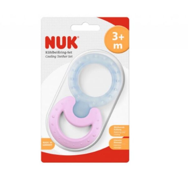 Nuk Cooling Teething Ring Чесалка за изстудяване 3-12М