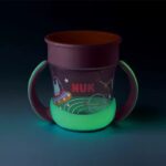 Nuk Evolution Mini Magic Night Cup Чаша с дръжки 6М+ 160 мл - Image 3