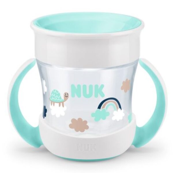 Nuk Mini Magic Магическа чаша с дръжки синя 6М+ 160 мл