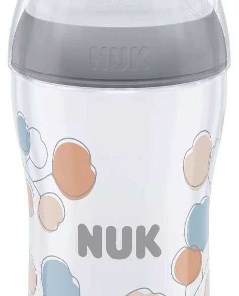 Nuk Perfect Match Temperature Control PP Шише със силиконов биберон М 3М+ 260 мл Клонче