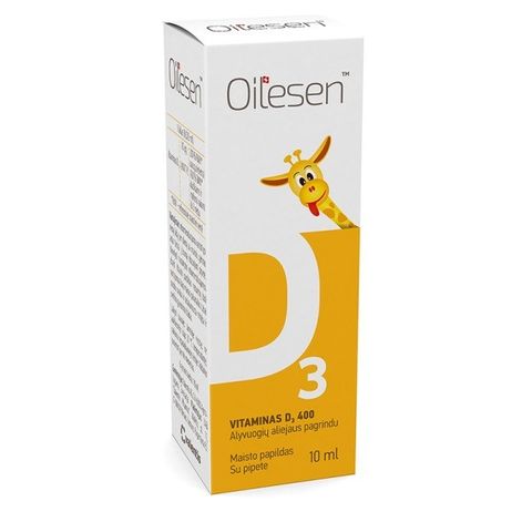 Oilesen Витамин D3 400 IU 10 мл