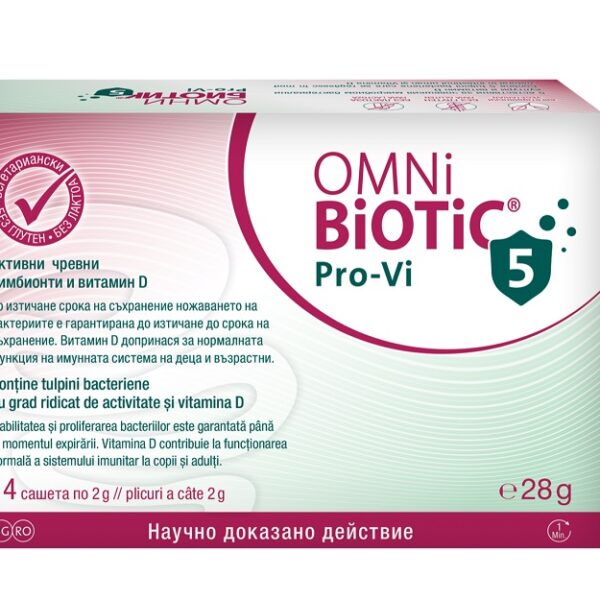Omni Biotic Pro-Vi 5 Пробиотик за висок имунитет х14 сашета