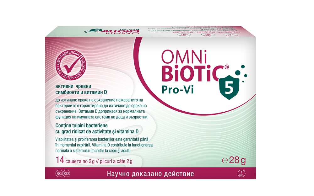Omni Biotic Pro-Vi 5 Пробиотик за висок имунитет х14 сашета