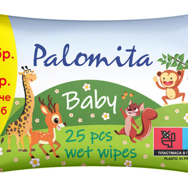Palomita Baby Мокти кърпи 20+5 бр
