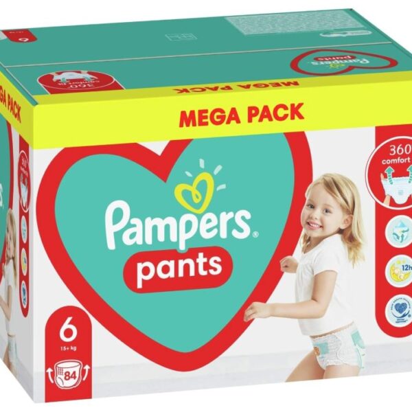 Пелени - гащички Pampers MB S6 XL 15 кг+ х 84 бр
