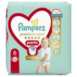 Пелени - гащички Pampers Premium Care Pants Размер 6 31 бр - Image 2