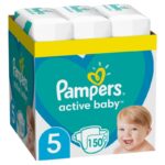 Пелени Pampers Active Baby Размер 5 S 150 бр Procter & Gamble - Image 2