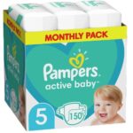 Пелени Pampers Active Baby Размер 5 S 150 бр Procter & Gamble