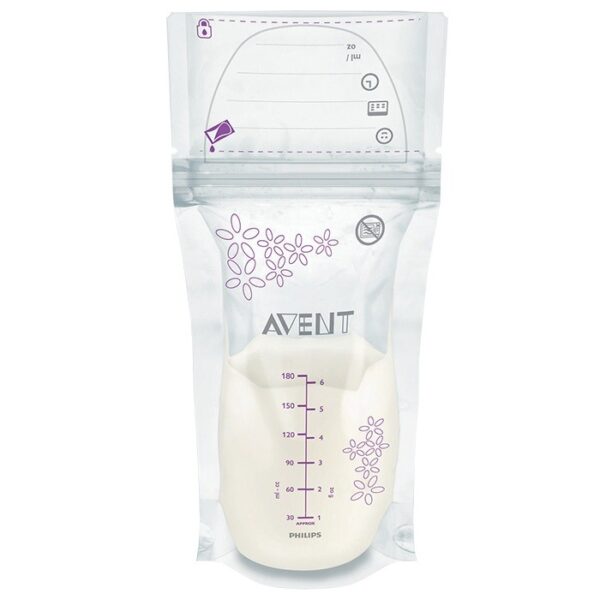 Philips Avent Торбички за съхранение на кърма 180 мл x25 бр