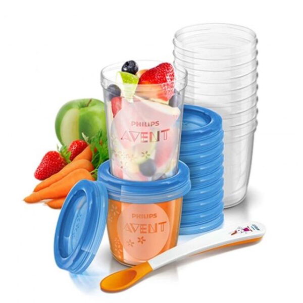 Philips Avent VIA 14 Комплект за съхранение на бебешка храна