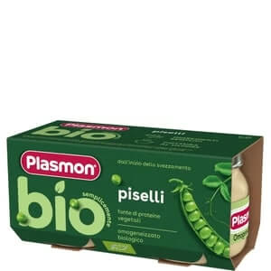 Plasmon Bio Пюре от грах за деца 6М+ 80 г х 2 бр