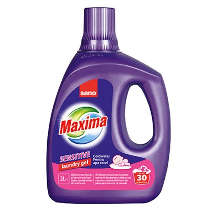 Sano Maxima Sensitive Бебешки гел за пране 2л