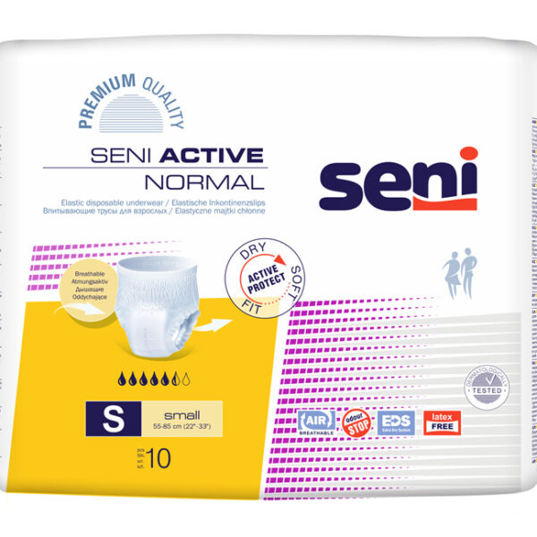 Seni Active Normal Гащи за възрастни, размер S х 10 бр.