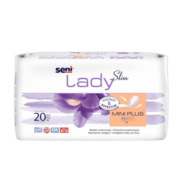 Seni Lady Slim Mini Plus урологични мини подложки х 20 броя