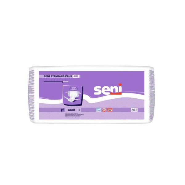 Seni Standart Air Plus Пелени за възрастни S 7 капки х 30 бр