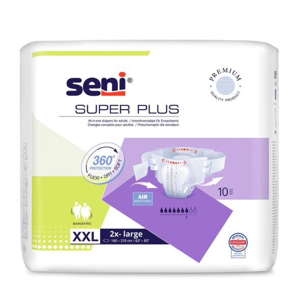 Seni Super Plus Пелени за възрастни XXL x 10 бр