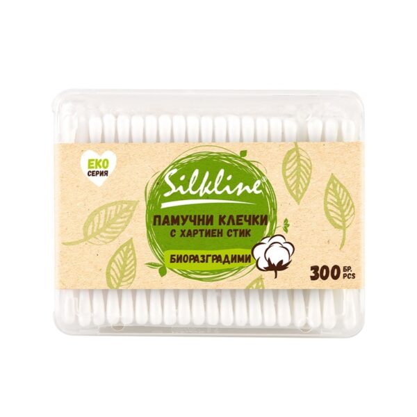 Silkline Клечки за уши Кутия 300 бр