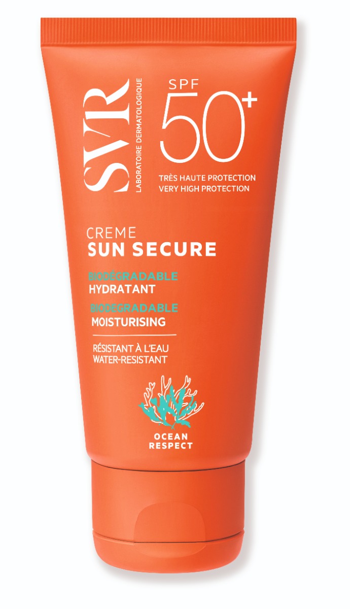 SVR Sun Secure Слънцезащитен крем за лице SPF50+ 50 мл