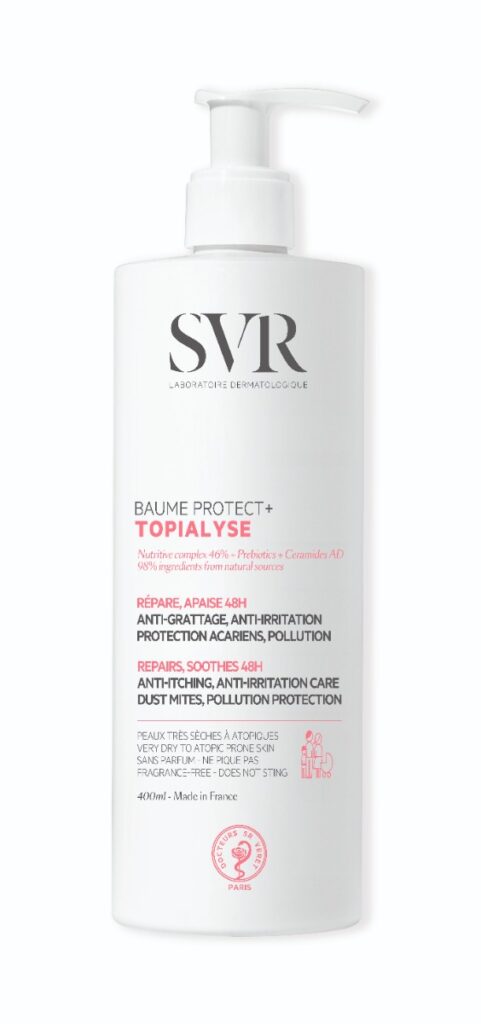 SVR Topialyse Baume Protect+ Подхранващ крем-балсам за много суха и атопична кожа 400 мл