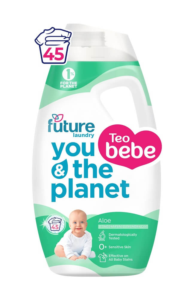 Teo Bebe Future Aloe Течен перилен препарат с алое 1,8 л