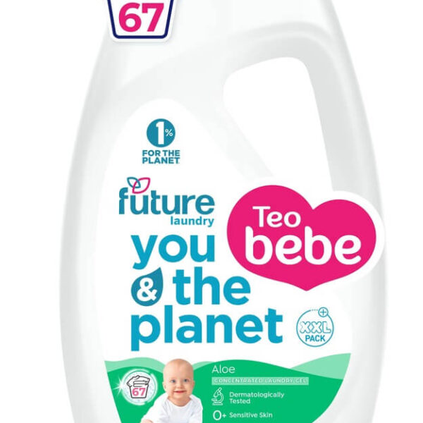 Teo Bebe Future Aloe Течен перилен препарат с алое 2,7 л