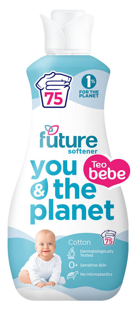 Tео Bebe Future Cotton Омекотител с екстракт от памук 1.5 л