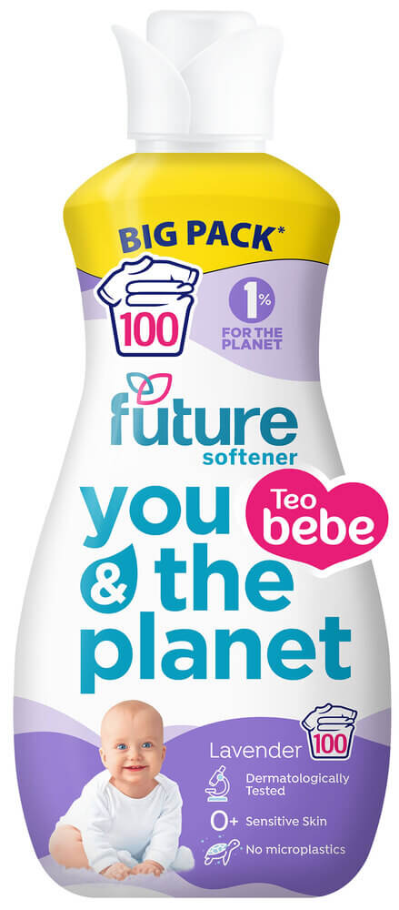 Tео Bebe Future Lavender Омекотител с екстракт от лавандула 2 л