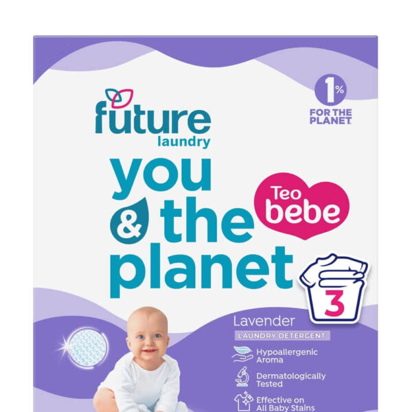 Tео Bebe Future Lavender Прах за пране с екстракт от лавандула 225 г