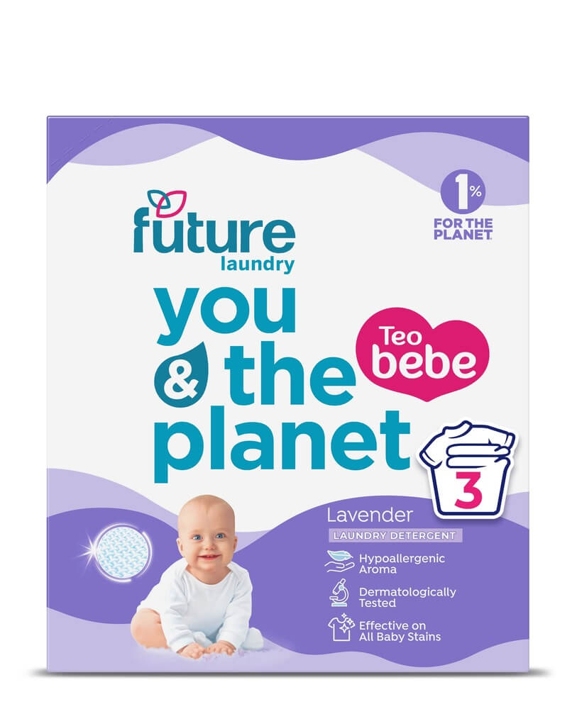Tео Bebe Future Lavender Прах за пране с екстракт от лавандула 225 г