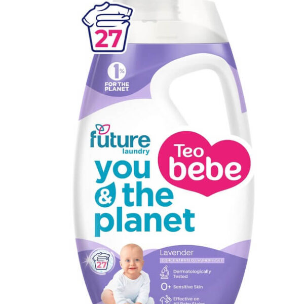 Teo Bebe Future Lavender Течен перилен препарат с лавандула 1,08 л