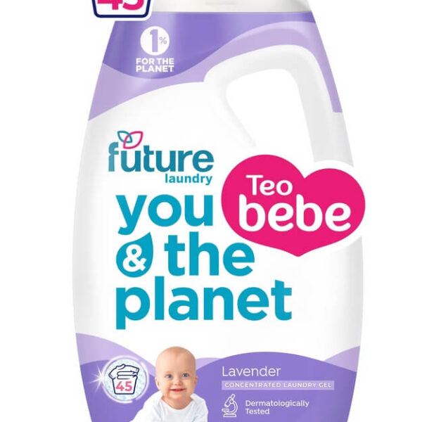 Teo Bebe Future Lavender Течен перилен препарат с лавандула 1,8 л