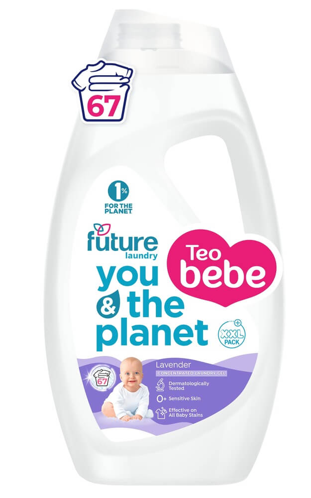 Teo Bebe Future Lavender Течен перилен препарат с лавандула 2,7 л