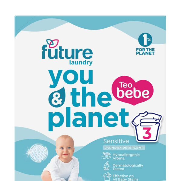 Tео Bebe Future Sensitive Прах за пране с екстракт от бадем 225 г