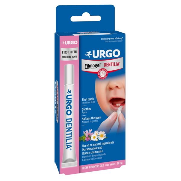 Urgo Dentilia Filmogel При никнене на първи зъбки 10 мл