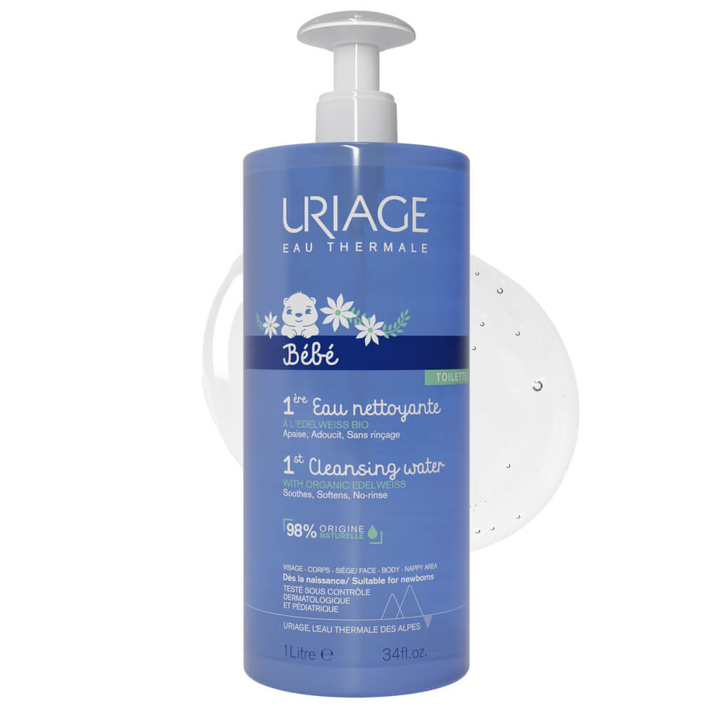 uriage-bebe-1er-eau-pochistvascha-voda-za-bebeta-bez-izplakvane-s-organichen-edelvajs-1000-ml.jpg Uriage Bebe 1er EAU Почистваща вода за бебета без изплакване с органичен еделвайс 1000 мл