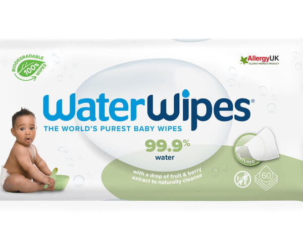 Water Wipes Мокри кърпи Сапунено Орехче х 60 бр