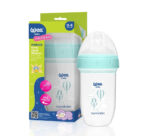 WEE BABY Nanninom Anti-Colic Бебешко шише с широк отвор 250 мл