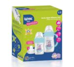 WEE BABY Nanninom Комплект шишета за хранене с широк отвор 0-6М