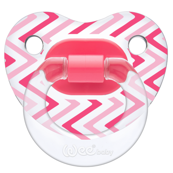 WEE BABY Ортодонтична зaлъгалка прозрачна 0-6M
