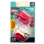 Wee Baby Ортодонтични залъгалки 6-18М х 2 броя - Image 3