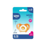 Wee Baby Safari Ортодонтична залъгалка 6-18М х 1 брой - Image 2