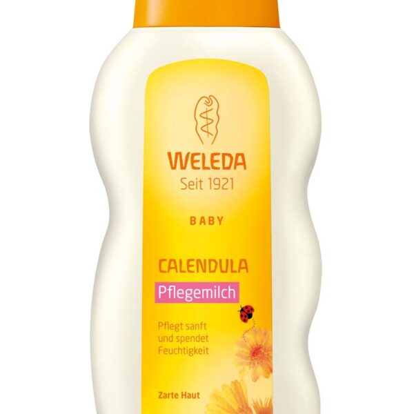 Weleda Baby Бебешко подхранващо мляко за тяло с невен 200 мл