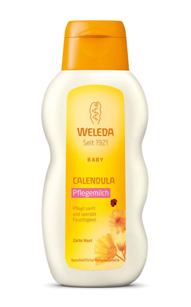 Weleda Baby Бебешко подхранващо мляко за тяло с невен 200 мл