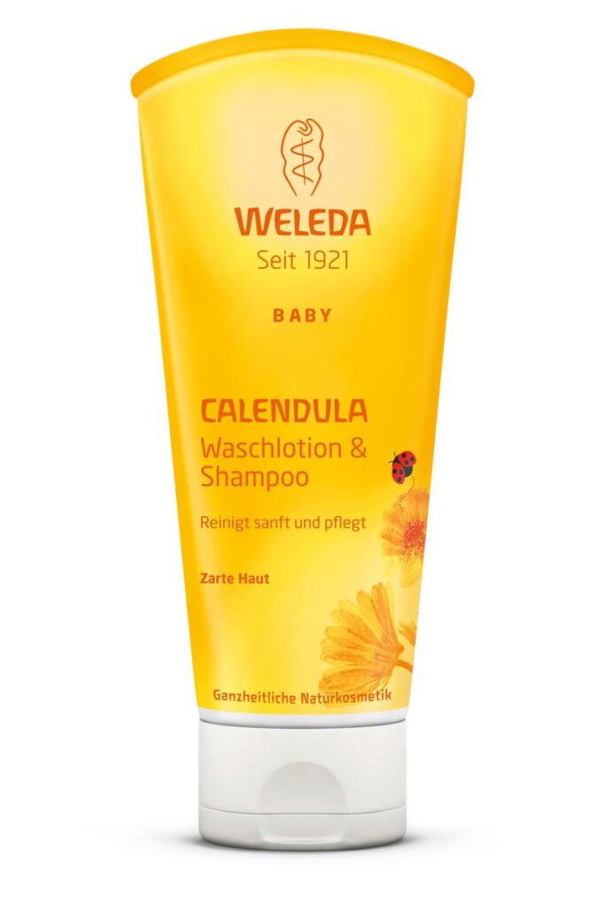 Weleda Baby Душ-гел 2в1 с невен за бебета и деца 200 мл