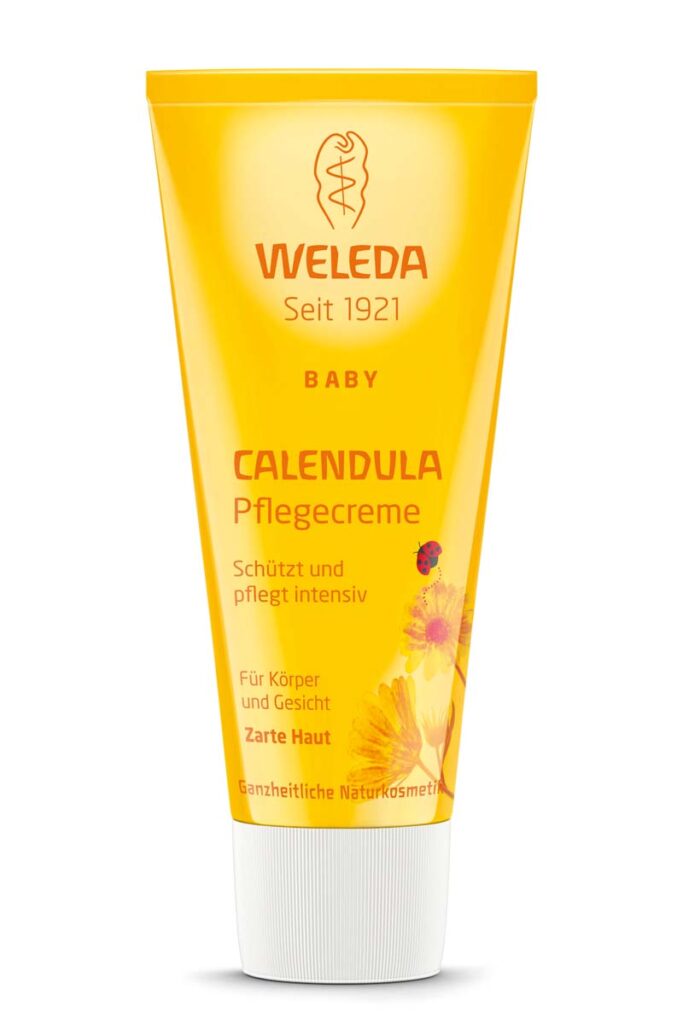 Weleda Baby Хидратиращ крем с невен за бебета и деца 75 мл