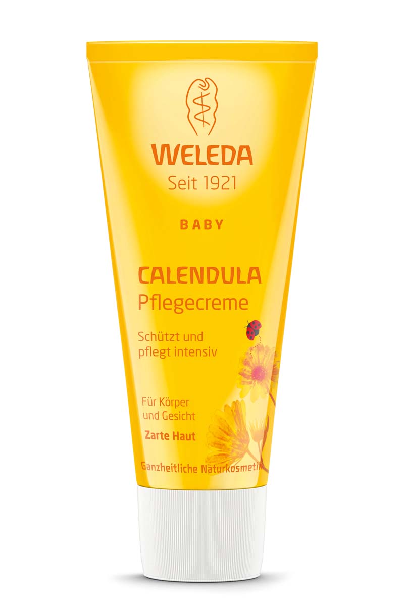 Weleda Baby Хидратиращ крем с невен за бебета и деца 75 мл