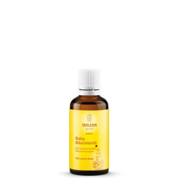 Weleda Baby Масажно олио за коремчето на бебето 50 мл