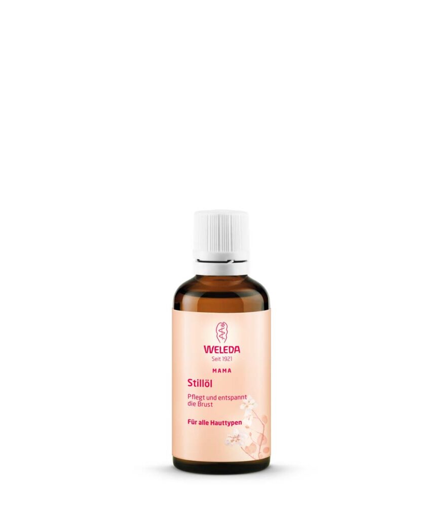 Weleda Mama Масажно масло за гърди за кърмачки 50 мл